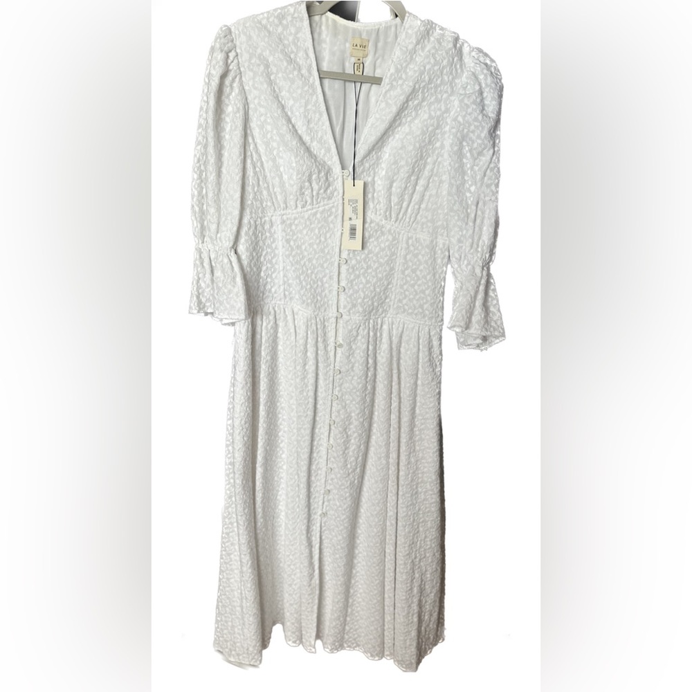 LA VIE REBECCA TAYLOR white dress